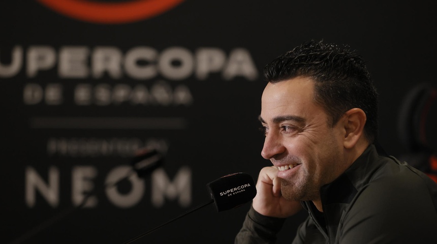 xavi hernandez entrenador barcelona