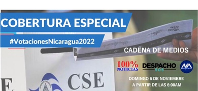 elecciones nicaragua cobertura 100% noticias