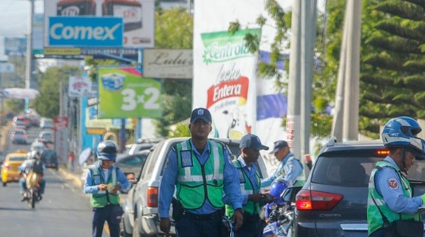 multas de transito en nicaragua