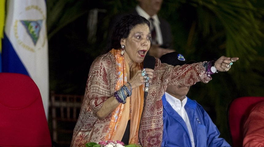 rosario murillo vicepresidenta de nicaragua