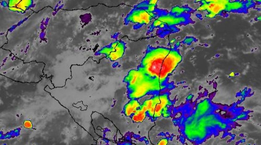 pronostican lluvias y descargas electricas siete municipios nicaragua