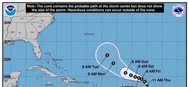 tormenta tropical rina atlanticos