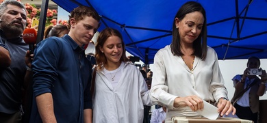 maria corina machado candidata oposotira venezuela