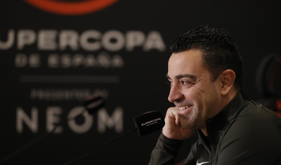 xavi hernandez entrenador barcelona