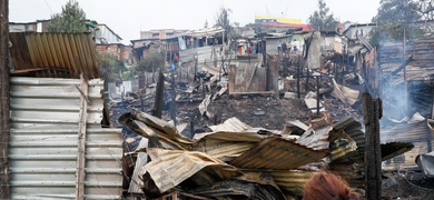 incendio casas colombia