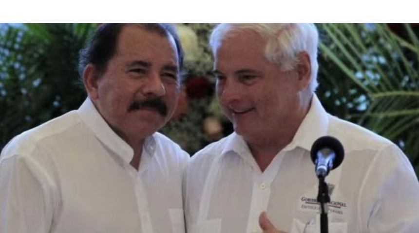 ricardo martinelli agradecido con daniel ortega y rosario murillo