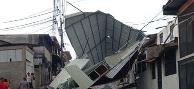 fotos videos danos fuertes vientos pavas costa rica