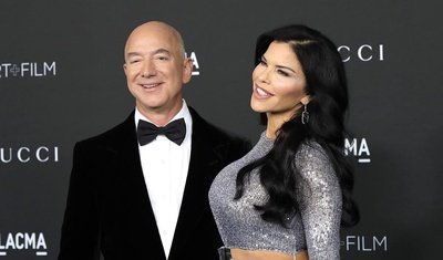 jeff bezos y su novia