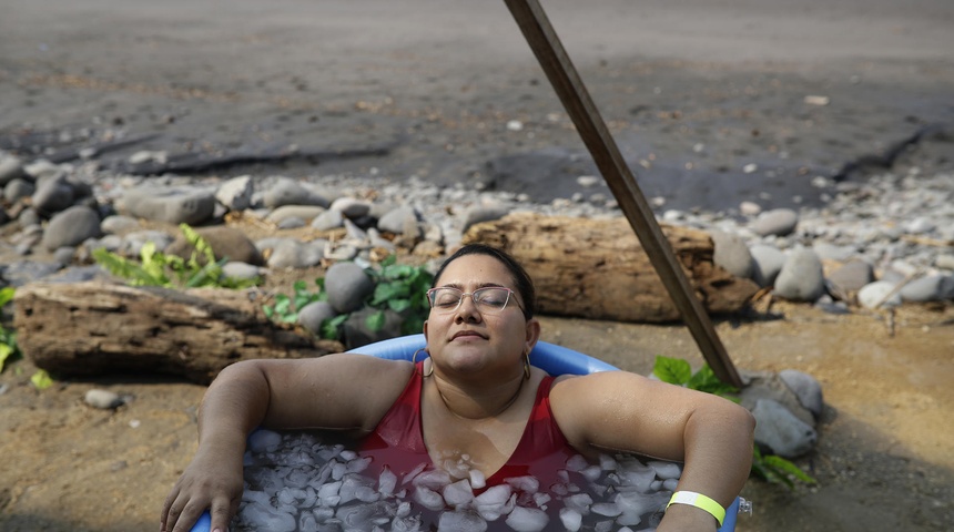 inmersión hielo el salvador