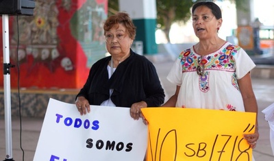 activistas proinmigrantes protestan ley florida