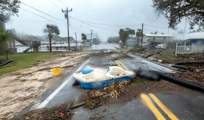 huracan idalia toca tierra florida