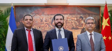 laureano ortega en firma de tlc con china