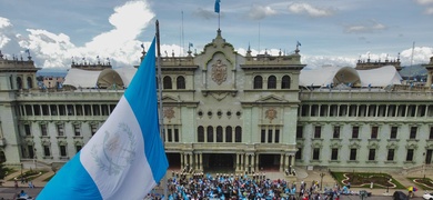 manifestaciones plaza central guatemala