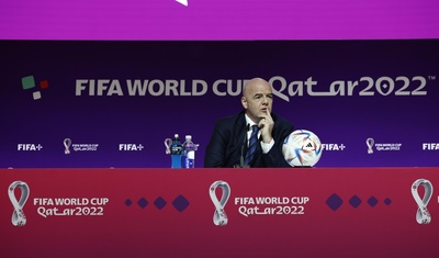 infantino presidente fifa catar mundial futbol