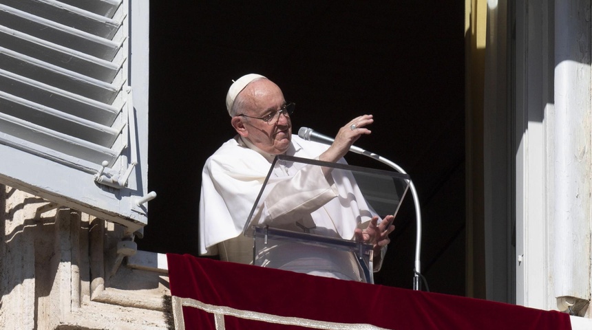 papa francisco llama dialogo israel palestina