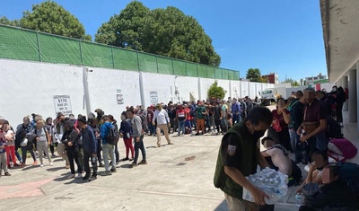 migrantes rescatados mexico