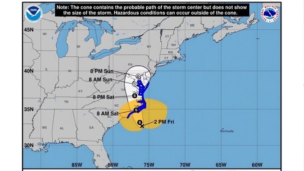 tormenta tropical ophelia