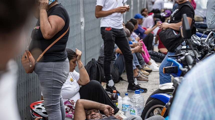 arrestados protestas venezuela