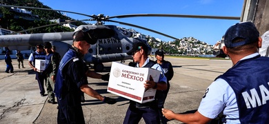 despensas damnificados huracan john mexico