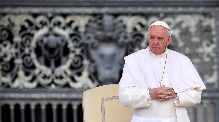 papa Francisco en el Vaticano