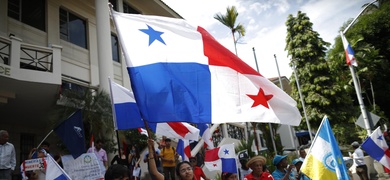 protestas contra estado minero panama