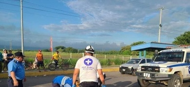 mujer muerta accidente transito carretera nueva leon