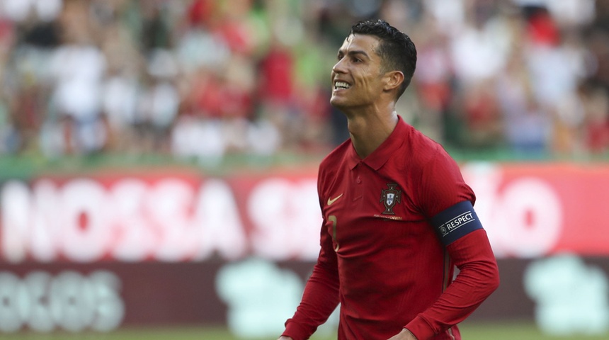 Cristiano Ronaldo Capitán de la Selección de Portugal.