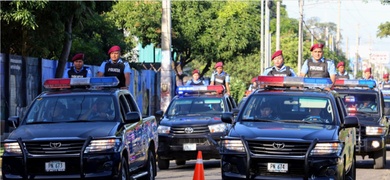 despliegue policial fiestas ano nuevo nicaragua