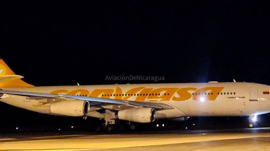 vuelo de conviasa procedente de la habana