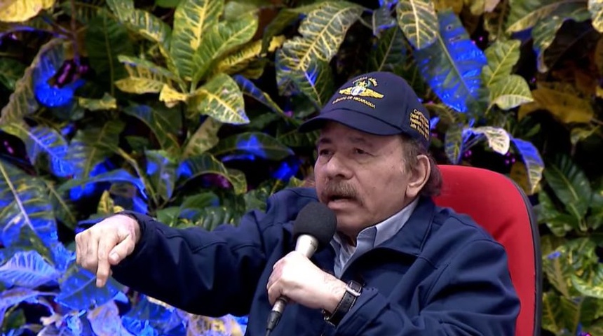 daniel ortega acto ejercito