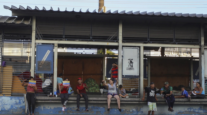 albergues temporales migrantes venezolanos honduras