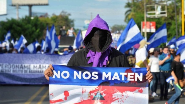 protesta daniel ortega