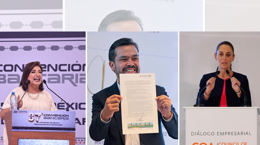 candidatos presidenciales segundo debate mexico