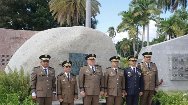 visita jefe ejercito nicaragua cuba