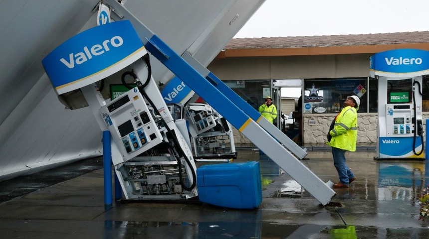 tormenta muertos lluvias california eeuu