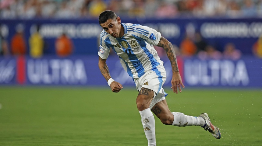 di maria en semifinal copa america