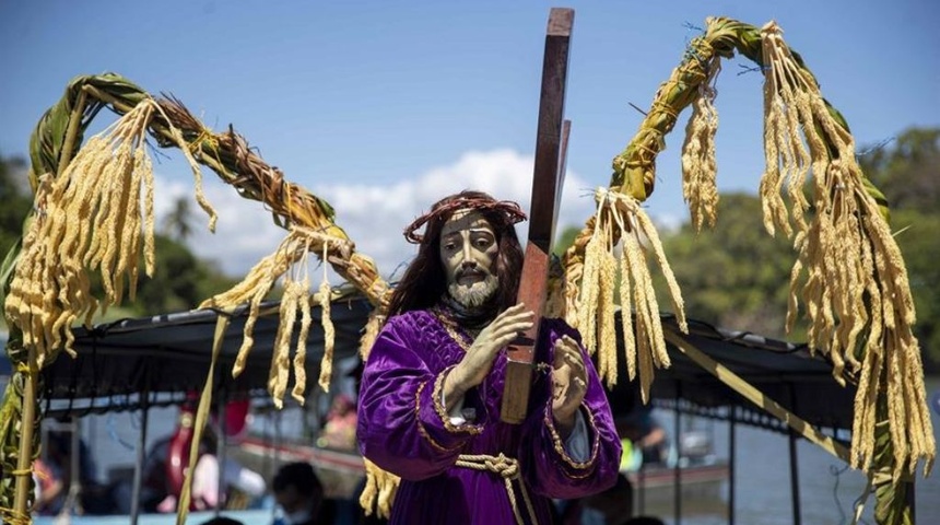 viacrucis nicaragua iglesia catolica