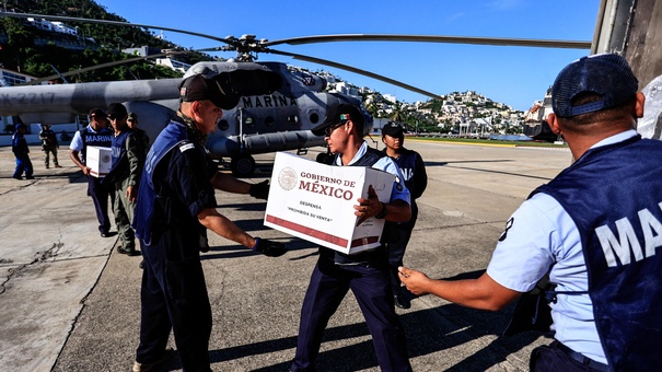 despensas damnificados huracan john mexico