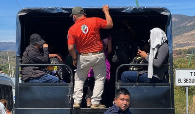 migrantes rescatados frontera mexico eeuu