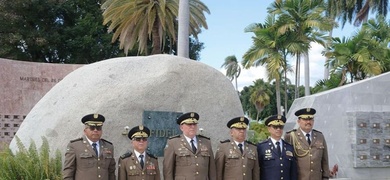 visita jefe ejercito nicaragua cuba