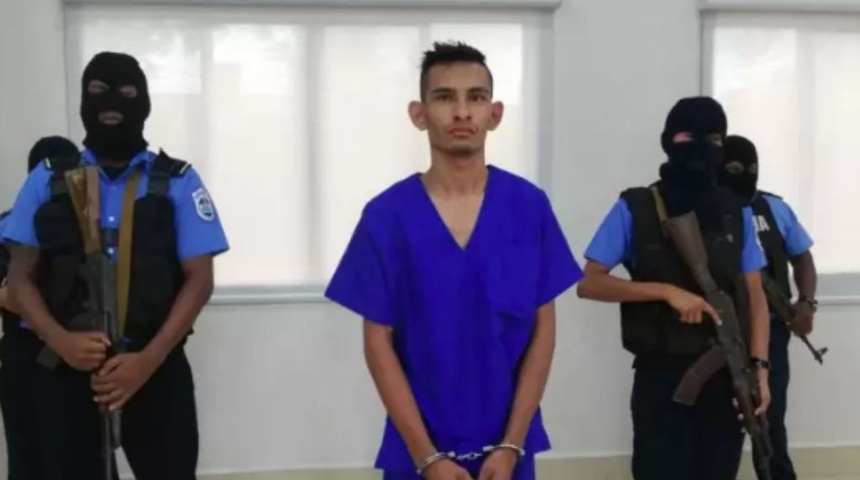 femicida detenido la modelo nicaragua