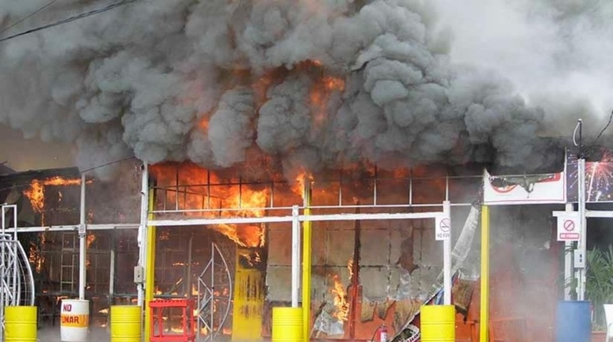 incendio tramos polvora tiscapa