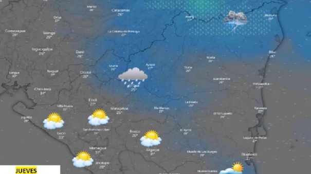 clima en nicaragua