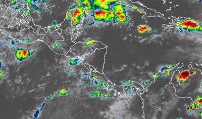 mapa satelital de nicaragua