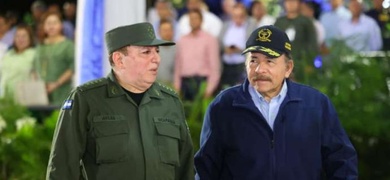 general julio cesar aviles y daniel ortega