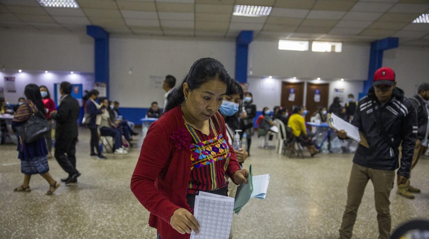 segunda vuelta elecciones generales guatemala