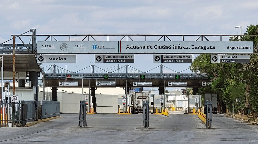 conductores camiones aduana eeuu mexico