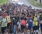 caravana migrantes chiapas mexico