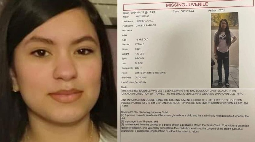 piden ayuda para encontrar nina desaparecida en houston eeuu