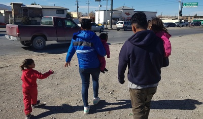 ninos migrantes en frontera mexico